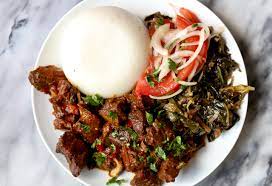 Ugali and Beef